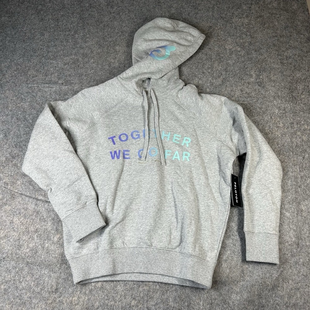 NWT Spiritual Gangster Gray Hoodie with Blue-Green Logo